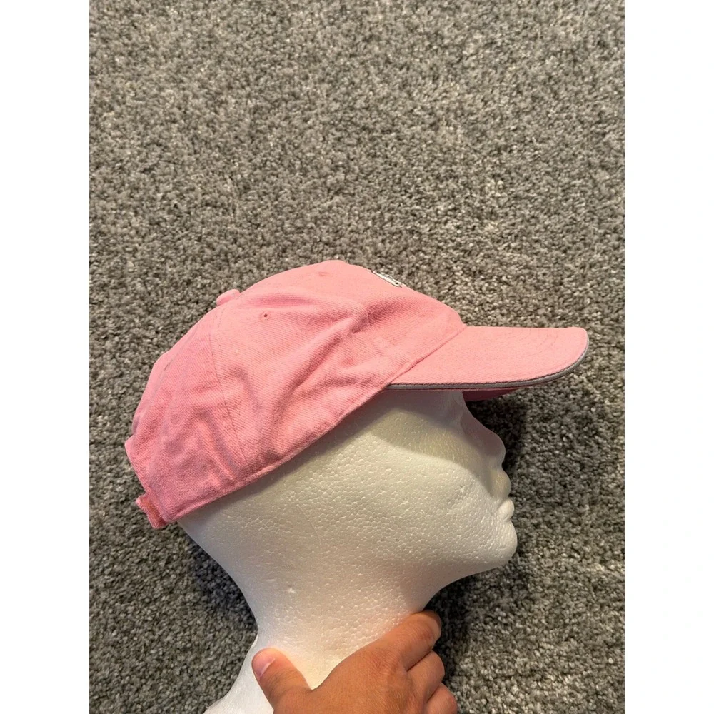 Ford Hat Womens OS Pink Mustang GT Baseball Cap Adjustable Logo Embroidered *